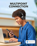 Anker Soundcore H30i Wireless On-Ear Headphones, Foldable Design, Pure Bass, 70H Playtime, Bluetooth 5.3, Lightweight and Comfortable, App Connectivity, Multipoint Connection
