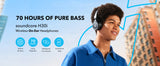 Anker Soundcore H30i Wireless On-Ear Headphones, Foldable Design, Pure Bass, 70H Playtime, Bluetooth 5.3, Lightweight and Comfortable, App Connectivity, Multipoint Connection