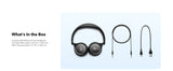 Anker Soundcore H30i Wireless On-Ear Headphones, Foldable Design, Pure Bass, 70H Playtime, Bluetooth 5.3, Lightweight and Comfortable, App Connectivity, Multipoint Connection